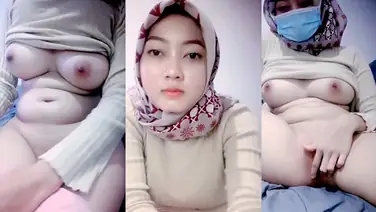 Bokep Nella Hijab Ukhti Dada Gede Goyang Hot poster